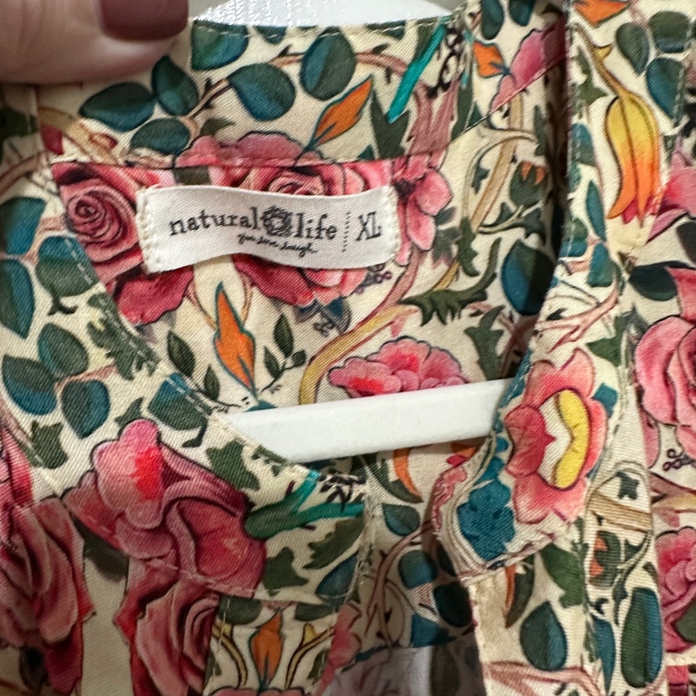 Natural Life Multicolor Floral maxi dress - Picture 2 of 4
